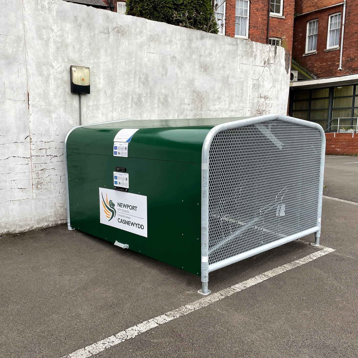 Bike Hangar Newport City Council